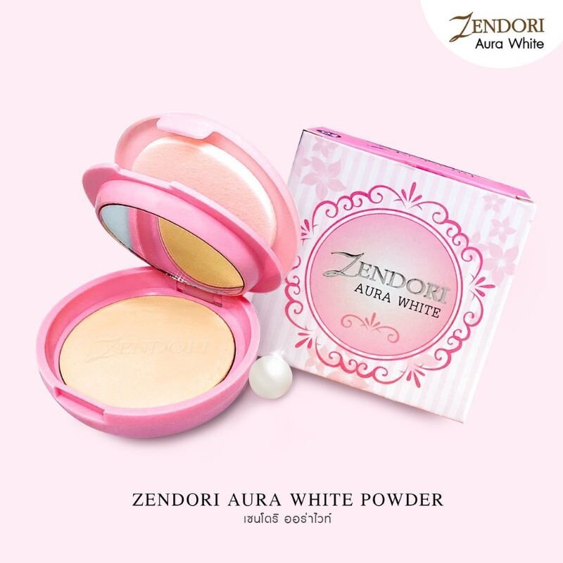 แป้ง Zendori Aura White Foundation Powder