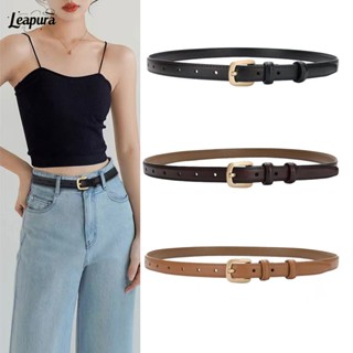 เข็มขัดหนังบางสไตล์เกาหลีทนทานระดับไฮเอนด์เครื่องประดับแฟชั่…