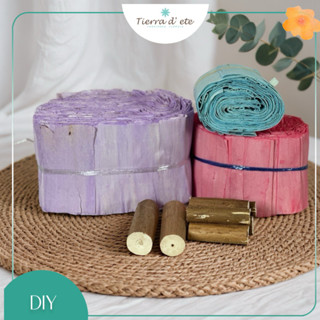 แผ่นโสนย้อมสี โสนแผ่น ใช้ทำดอกไม้ประดิษฐ์ สูง 16 Cm.