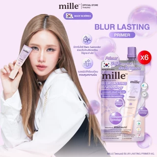[6 ซอง] Mille Blur Lasting Primer มิลเล่ เบลอ ลาสติ้ง ไพรเมอร์ 6g.