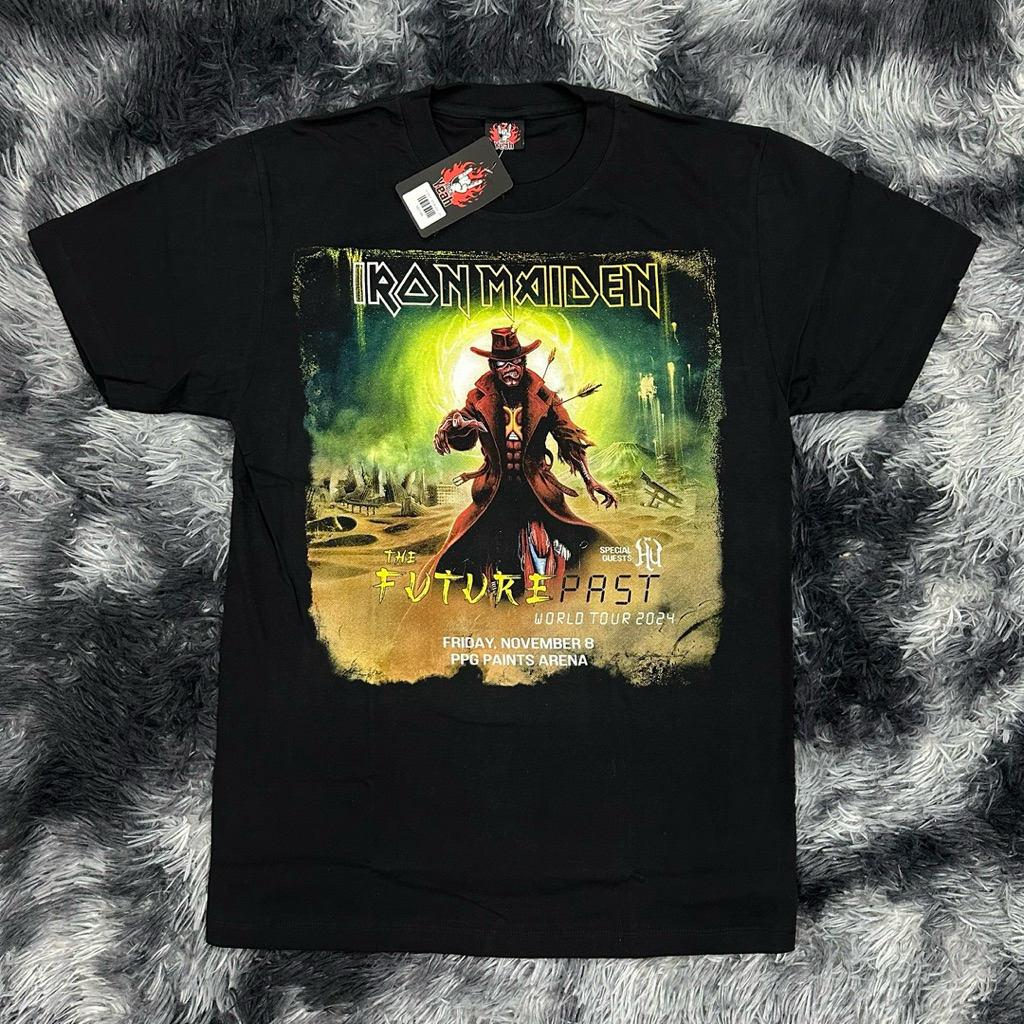 เสื้อยืด Iron ทะเลทราย ป้าย RockYeah ผ้าคอตตอน 100 ราคา ถูกที่สุด ดีลบีเคเค แกลเลอรีภาพที่ 2