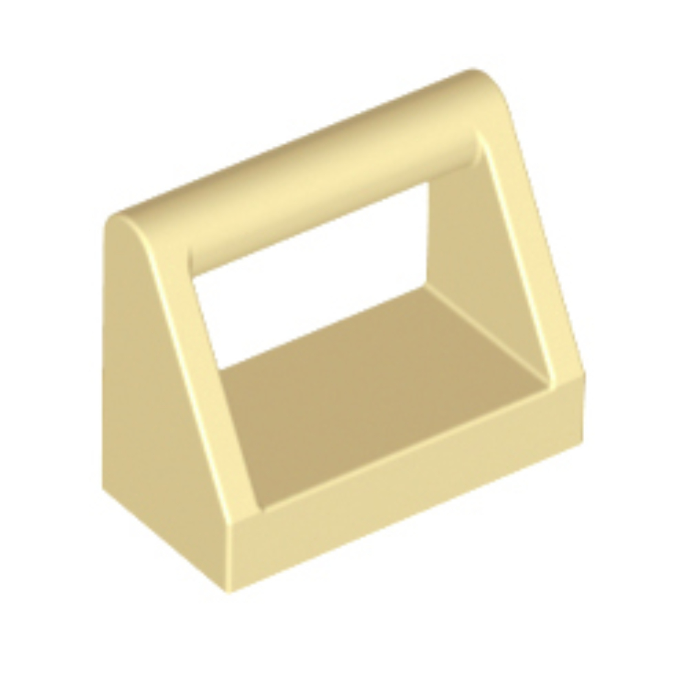 [624] ชิ้นส่วนเลโก้ Lego Part Tile, Modified 1 x 2 with Handle (2432) ราคา/ชิ้น