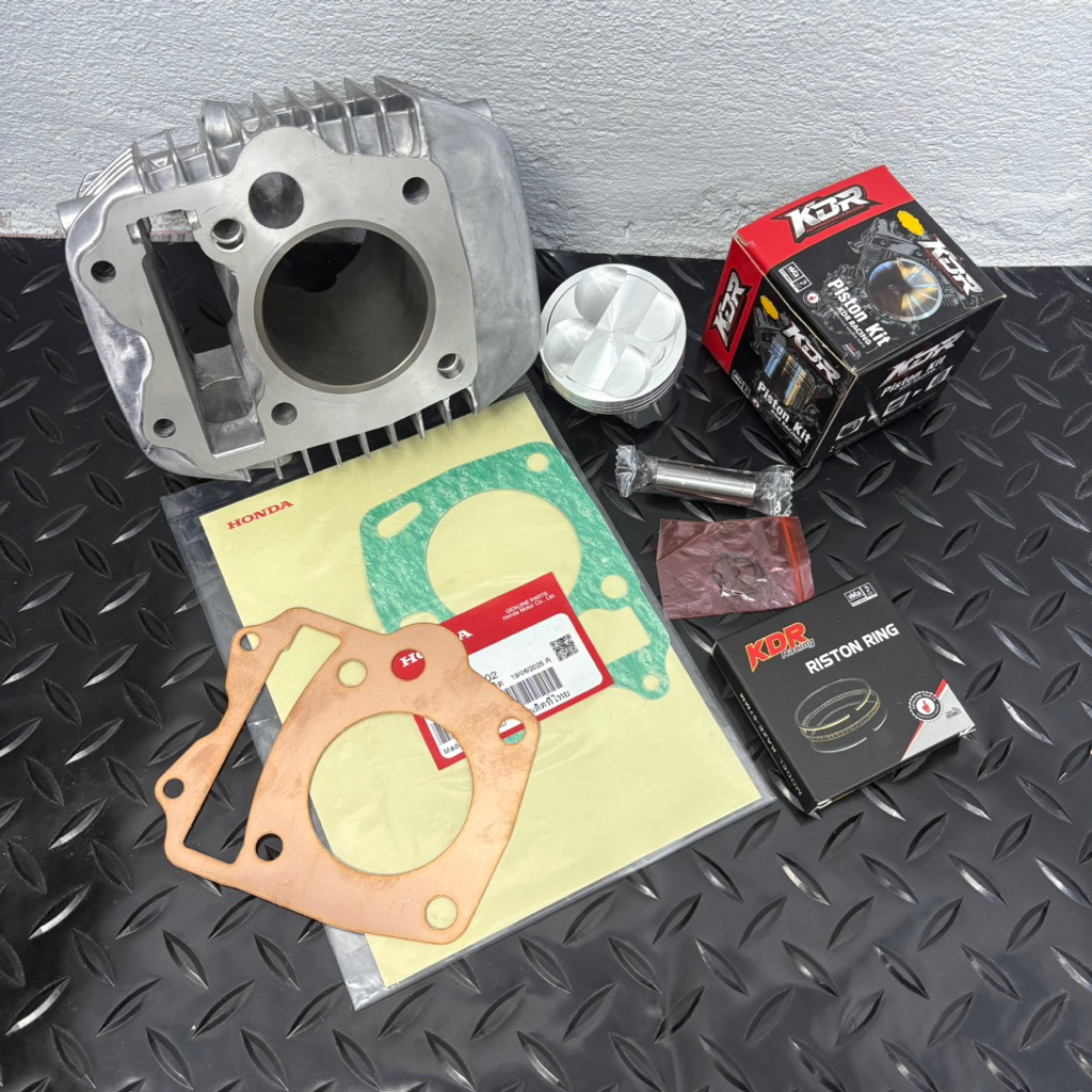 เสื้อ ลูกKDR W125 4V ขนาดลูก53/54/56/57/59 66-68มิล ชุดลูกKDR Wave125