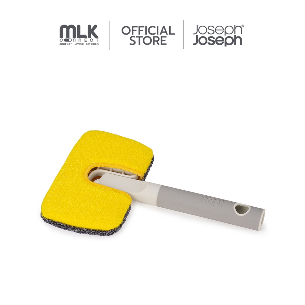 Joseph Joseph อุปกรณ์ขัดพื้นผิว  2-in-1 รุ่น CleanTech สี Stone N6500012
