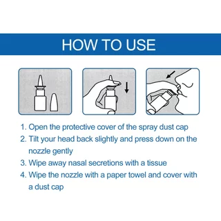EELHOE สเปรย์พ่นจมูก nasal spray สำหรับผู้ใหญ่และเด็ก เพื่อบรรเทาอาการคัดจมูก คัดจมูก จาม