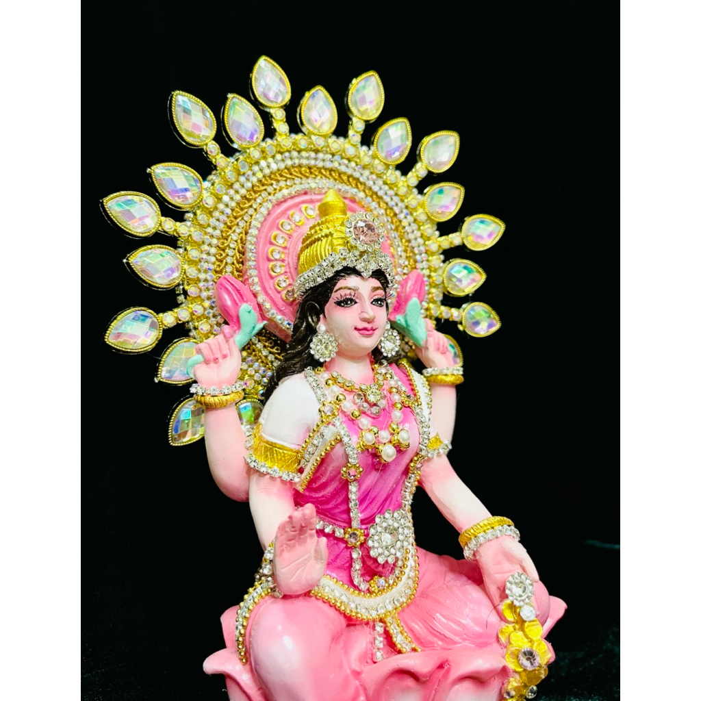 พระแม่ลักษมี สูง8นิ้ว(ความสูงรวมรัศมี) - รูปที่ 4