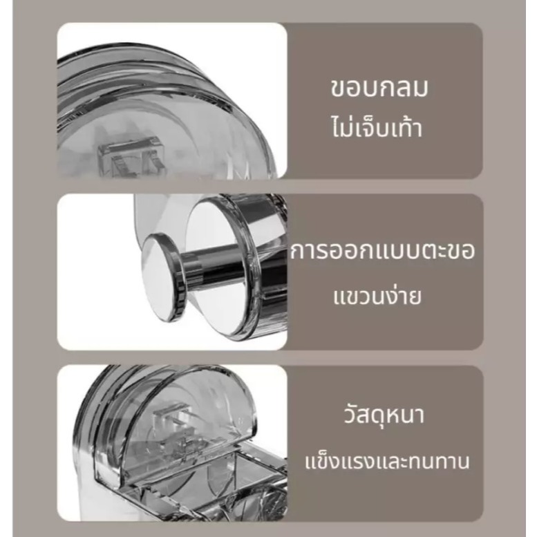 BAANHARDWARE ที่ติดฝักบัว ห้องน้ำ ที่แขวนฝักบัว แบบสูญญากาศติดผนัง ไม่ต้องเจาะ ติดตั้งง่าย เคลื่อนย้ายได้ MA-J-066 - รูปที่ 3
