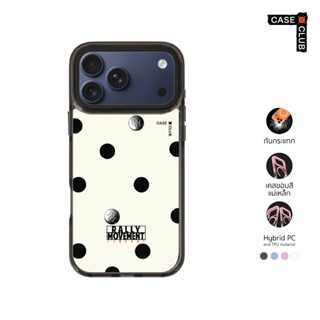 CaseClub เคสไอโฟน เคส ขอบสี เคสแม่เหล็ก ลาย Rally RM Dot ลาย…