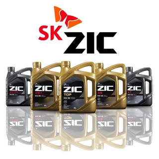 น้ำมันเครื่อง ZIC X7 10W-30 สังเคราะห์เเท้ 100% เครื่องยนต์ดีเซล ของเเท้ 100%