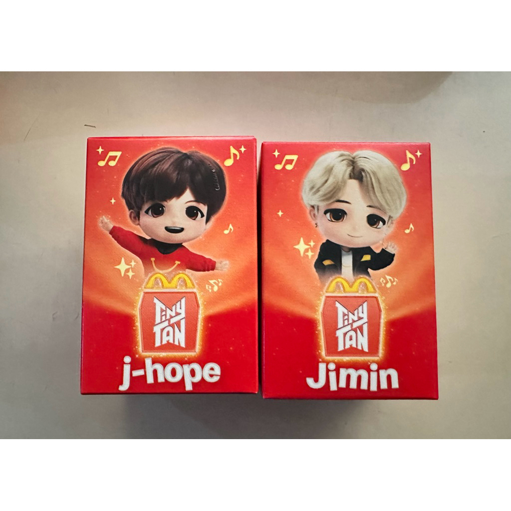 McDonald's TinyTan Encore Edition J-hope Jimin BTS🔥💜