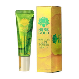 กันแดดเฮิร์บโกลด์ขนาด 15  ml. Herb Gold Sunscreen SPF50 PA++…