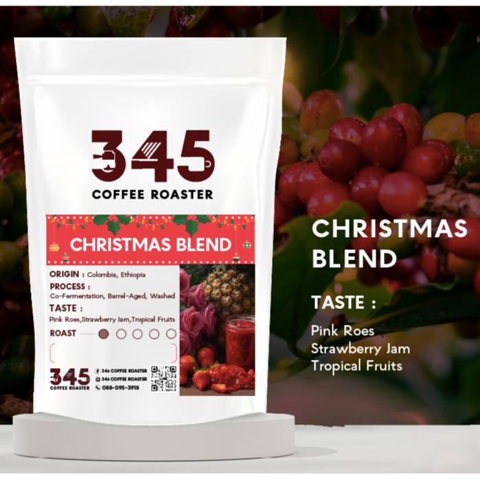 เมล็ดกาแฟคั่ว CHRISTMAS BLEND