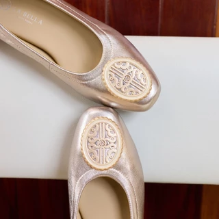 LA BELLA รองเท้าคัชชูหนังแกะ รุ่น LB AMORE QUEEN FLATS - FORMAL COLOR
