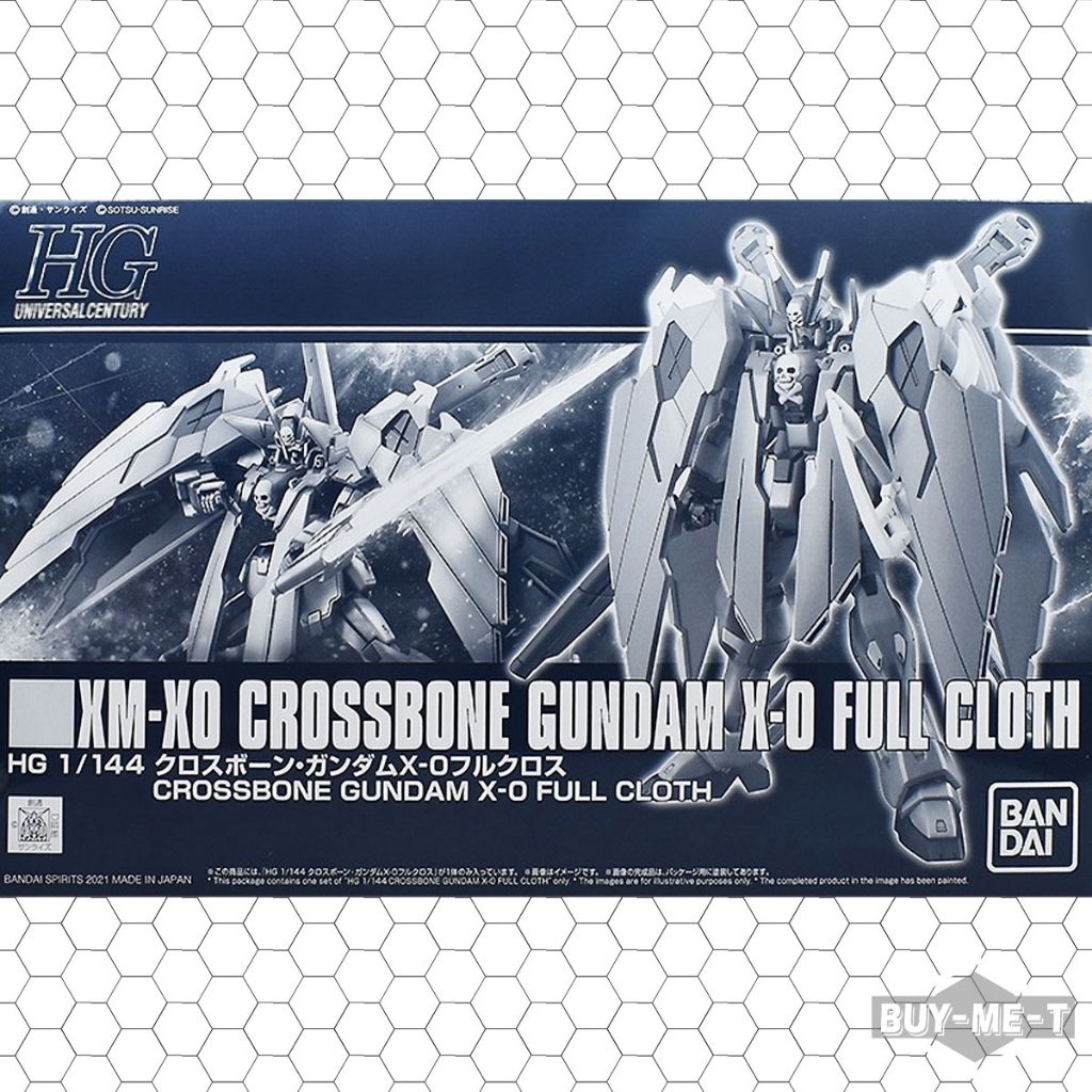 (พร้อมส่ง) HG 1/144 CROSSBONE GUNDAM X-0 FULL CLOTH