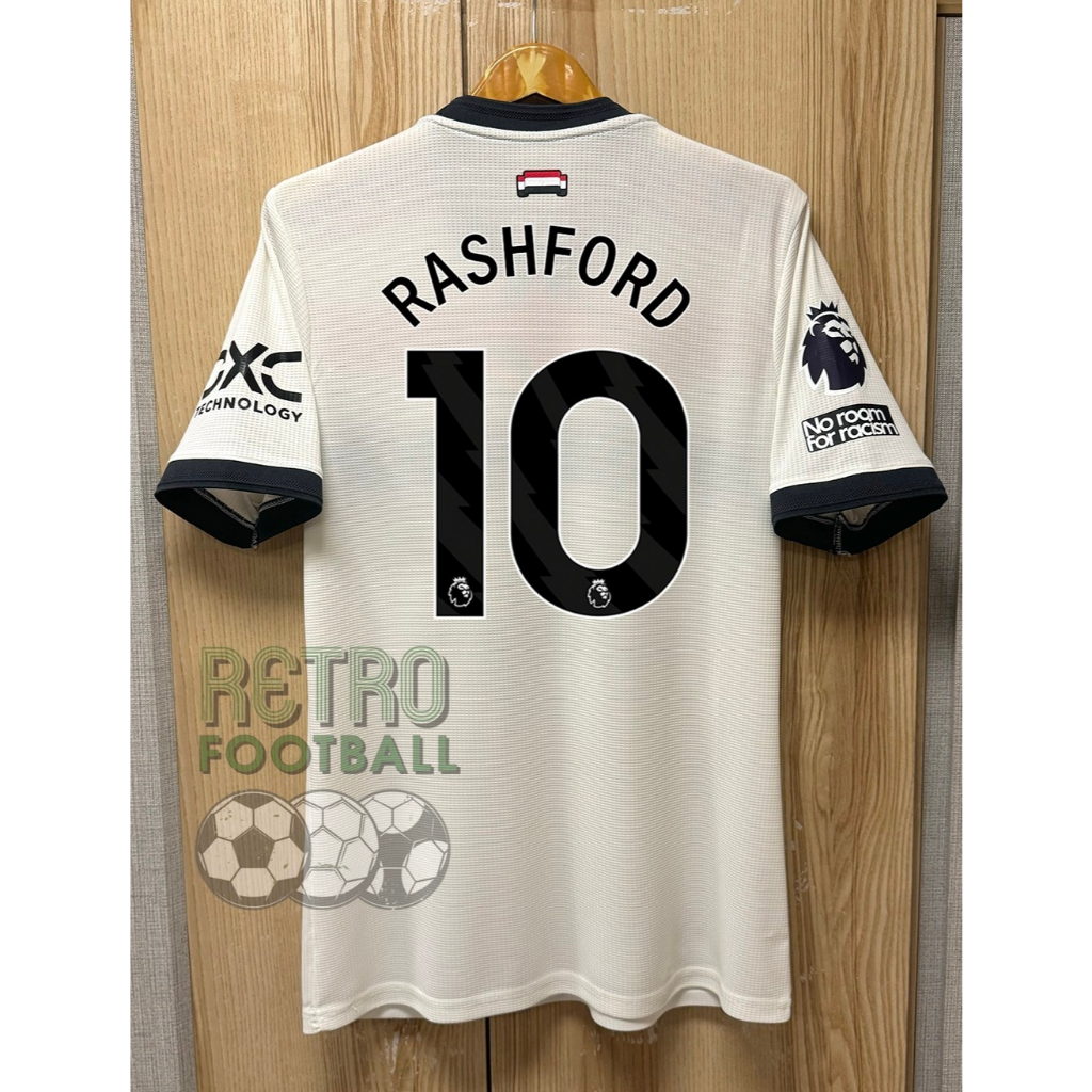 ล้างสต๊อก!! เสื้อกีฬาฟุตบอล IIมuยู PLAYER เกรดนักเตะ Third ชุดสาม ปี 24/25 ฟลูออฟชั่น EPL ชื่อเบอร์นักเตะในทีม - รูปที่ 5