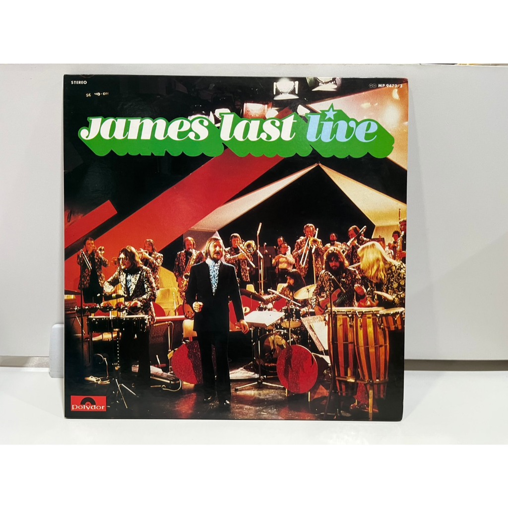 2LP Vinyl Records แผ่นเสียงไวนิล  James last live // James last live MP-9472/3  (J19A150)