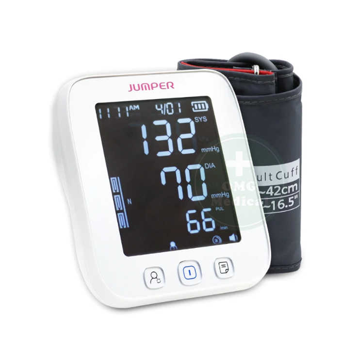 เครื่องวัดความดัน JUMPER รุ่น JPD-HA101 พูดไทย หน้าจอไฟใหญ่พิเศษ มารตฐานเยอรมัน รับประกัน 5 ปี