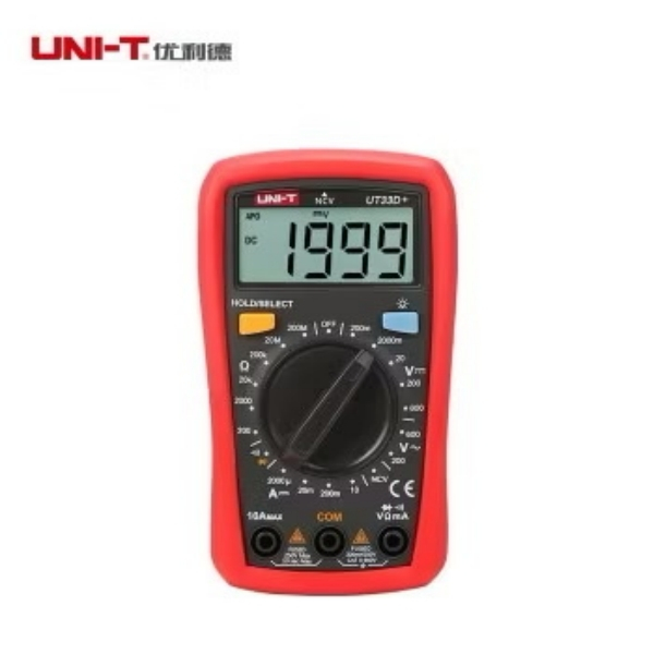 UNI-T รุ่น UT33D+ มัลติมิเตอร์ดิจิตอล มิเตอร์วัดไฟ