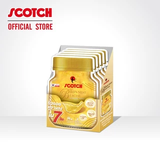 Scotch สก๊อต เบิร์ดเนสท์ เฟเชียล ไฮโดรเจลมาสก์ (แพ็ก 5 ชิ้น) จำนวน 2 กล่อง Bird's Nest Facial Hydrogel Mask