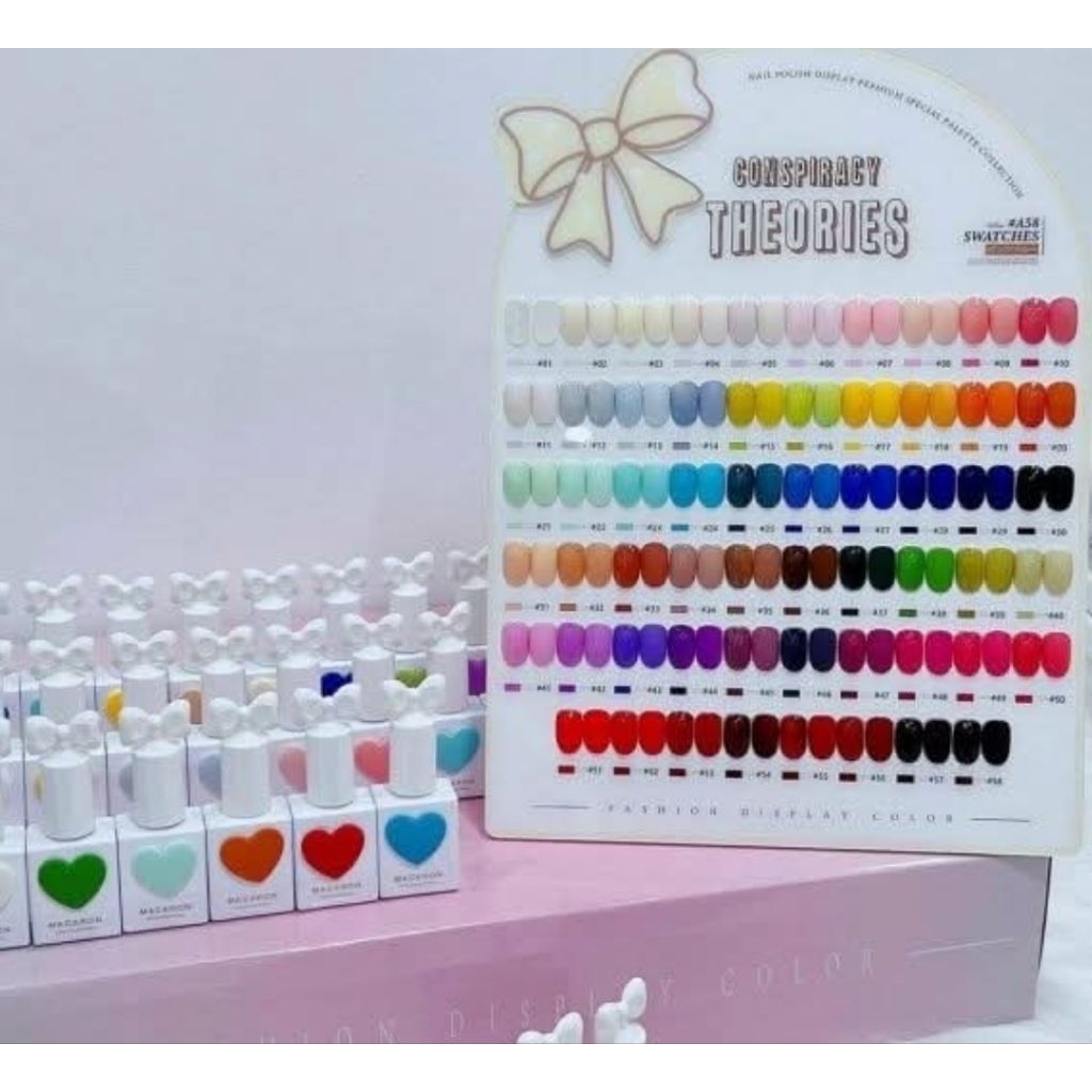 พร้อมส่งสีเจล  Macaron ( Sansu korea) 58 สี ยาทาเล็บเจล ขนาด15ml ทนสีสวย ทางาย ทนนาน 1pvc