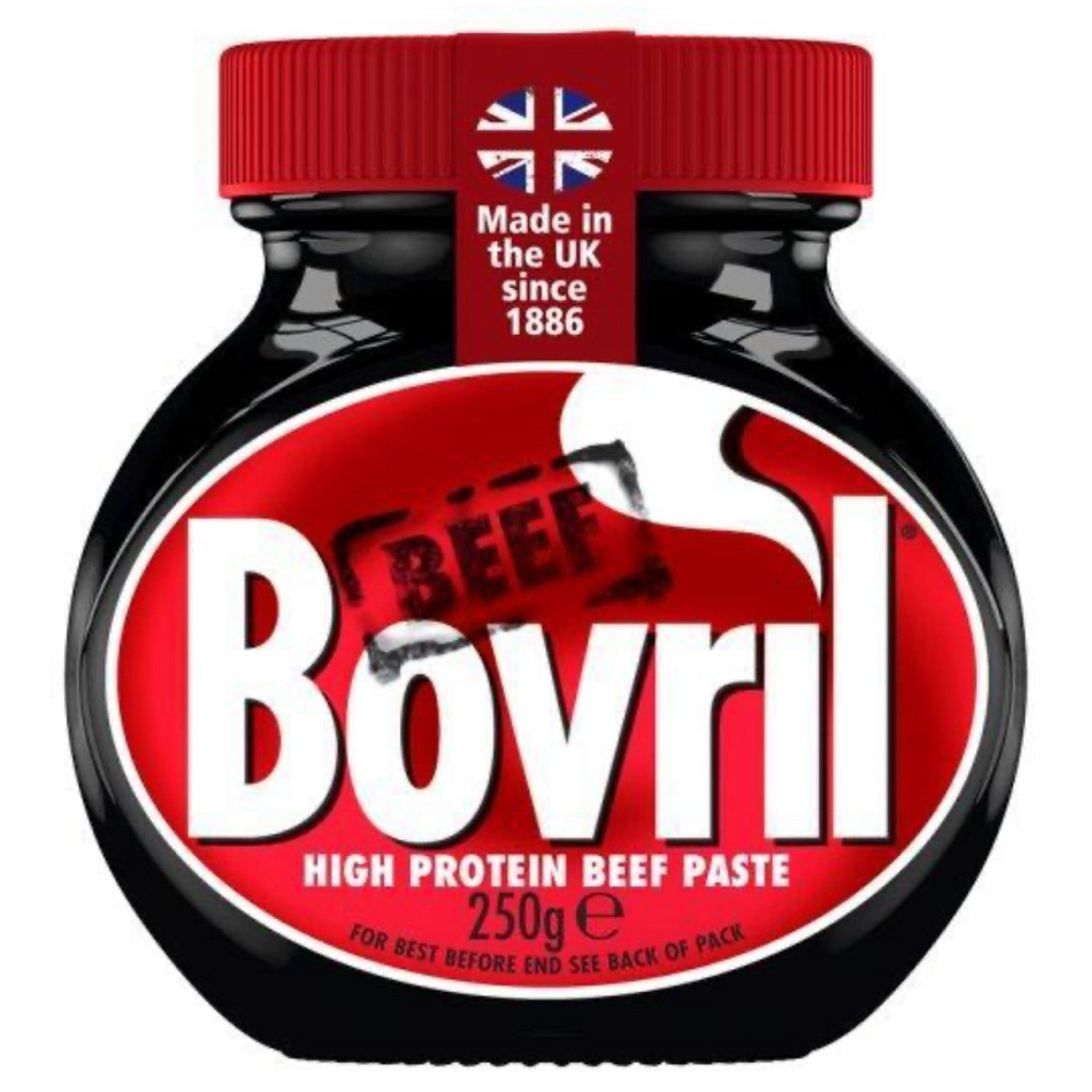 [พร้อมส่ง] Bovril Beef Extract and Yeast Extract Spreads Jar 250g. โบว์ริล บีฟ เอ็กแทรก ยีสต์​ สเปรด