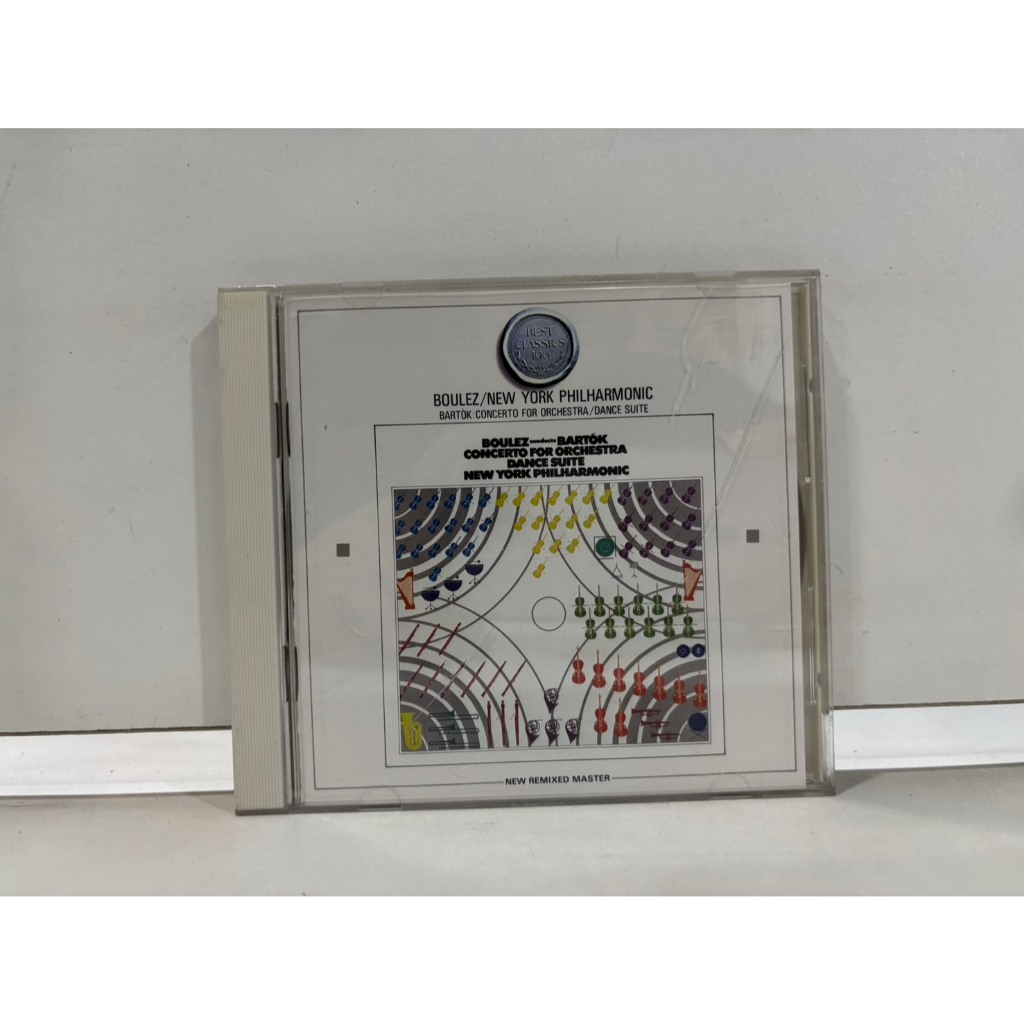 1 CD MUSIC  ซีดีเพลงสากล    BARTÓK: CONCERTO FOR ORCHESTRA BOULEZ/N.Y. PHIL.    (M1A40)