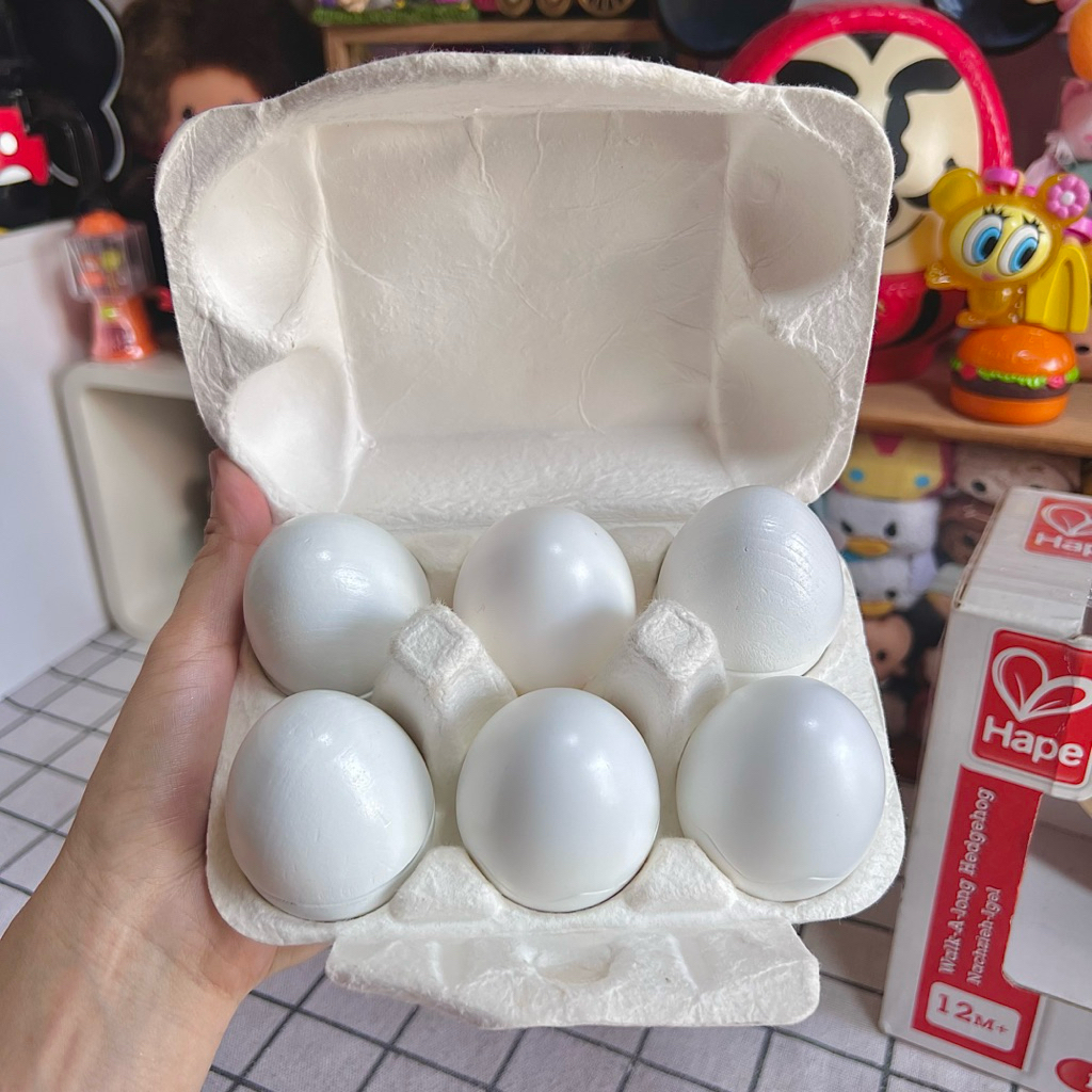 แผงไข่ของเล่นไม้ Hape