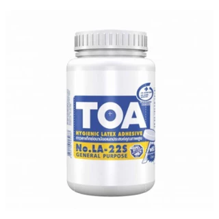 TOA (ยกกล่อง) กาวลาเท็กซ์ ทีโอเอ LA-22S ขนาด 8, 16 และ 32 oz.