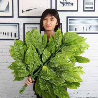 73cm ใบไม้ปลอม ใบมะม่วง ใบไม้ตกแต่งบ้าน พร็อพถ่ายรูป มินิมอล ใบไม้ประดิษฐ์ ใบไม้ตกแต่งร้านค้า