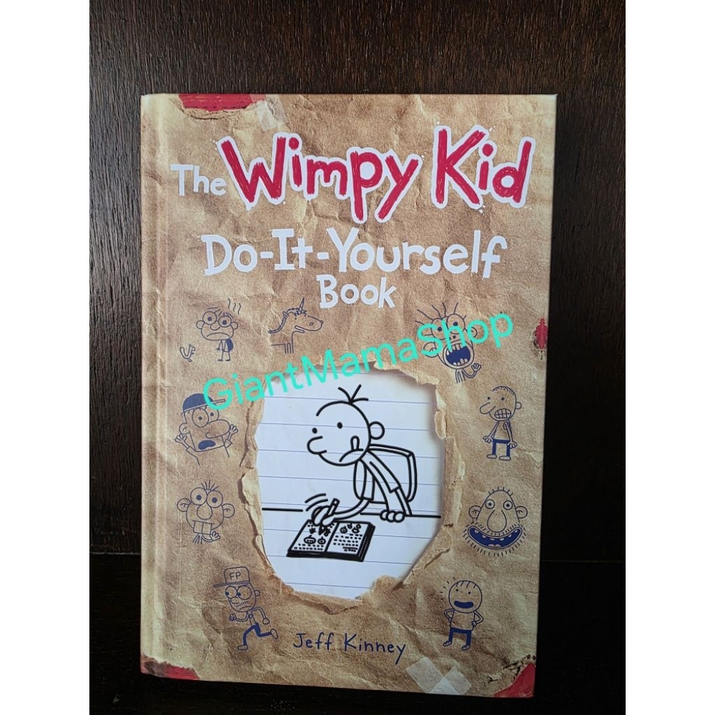 (พร้อมส่ง/ปกแข็ง) The Wimpy Kid Do-It-Yourself Book: Revised and Expanded (More from the Wimpy World)
