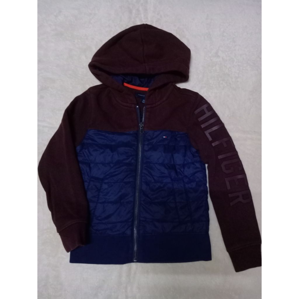 แจ็คเก็ตเด็ก มีฮู้ด มือสอง ยี่ห้อ Tommy Hilfiger