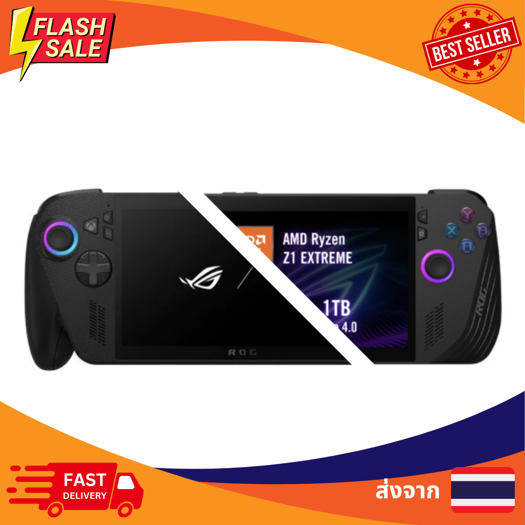[พร้อมส่ง] ส่งจากไทย กระจกกันรอย ตรงรุ่น ASUS ROG Ally X และ XBOX Ally X ปกป้องเต็มจอ