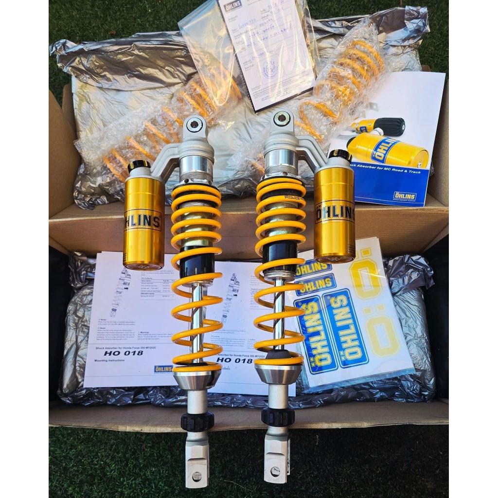 โช้คหลัง Ohlins ho018 430mm สำหรับ forza350