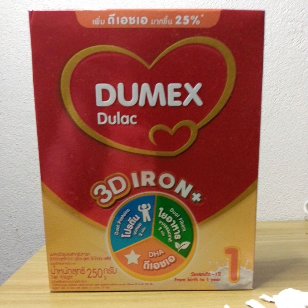 (นมผง) Dumex สูตร1 สำหรับเด็กแรกเกิด-1ปี .250กรัม