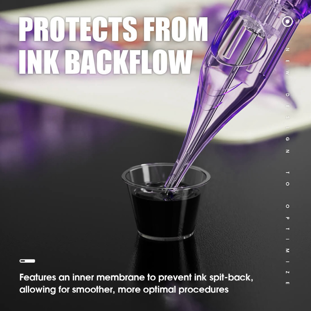 อุปกรณ์สัก MAST Pro 2 Tattoo Cartridges Needles 1001RL สักคิ้ว สักตัว