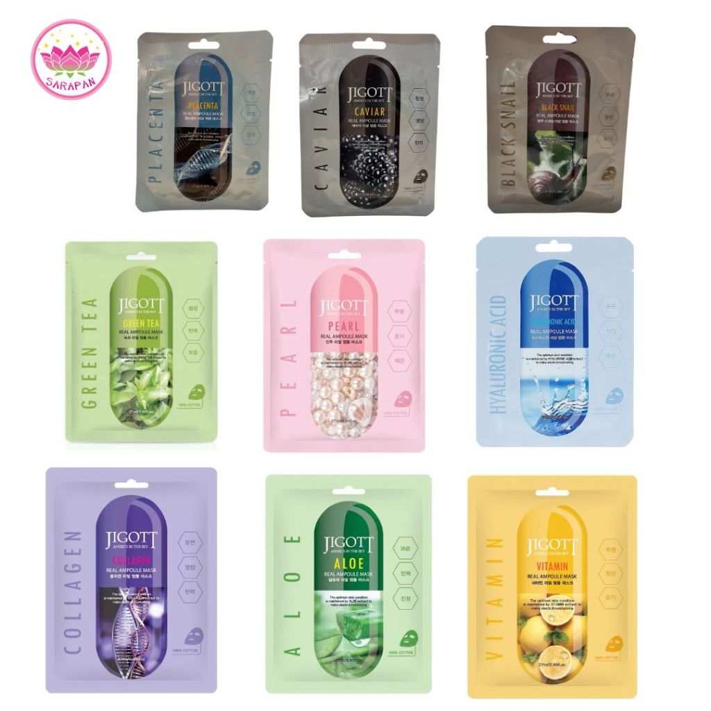 Jigott Mask pack จากเกาหลี สําหรับ Skin Care Everyday