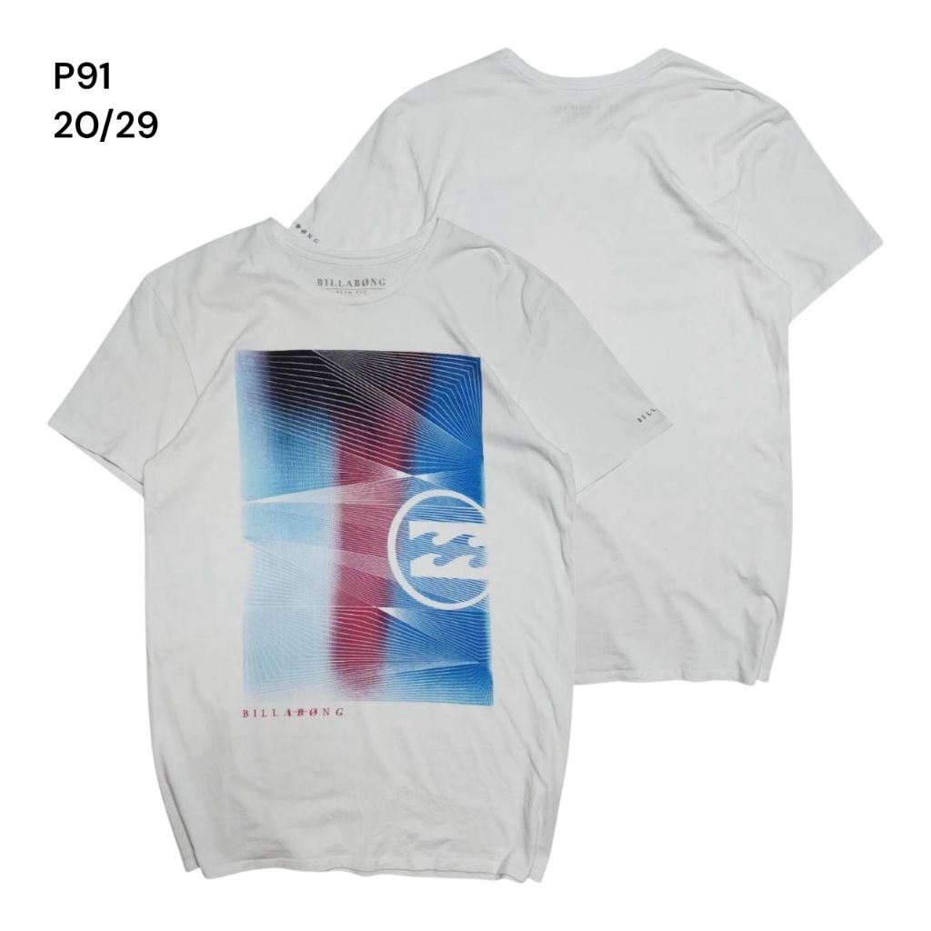 Billabong เสื้อยืดแขนสั้นบิลลาบอง P91