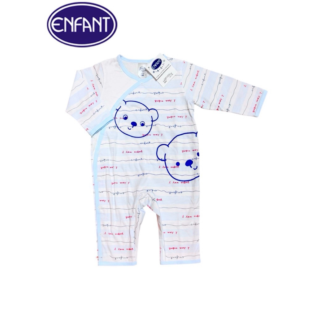 Enfant New Collection อองฟองต์ ชุดนอน รอมเปอร์  ลายใหม่ สำหรับเด็ก Size 60,70