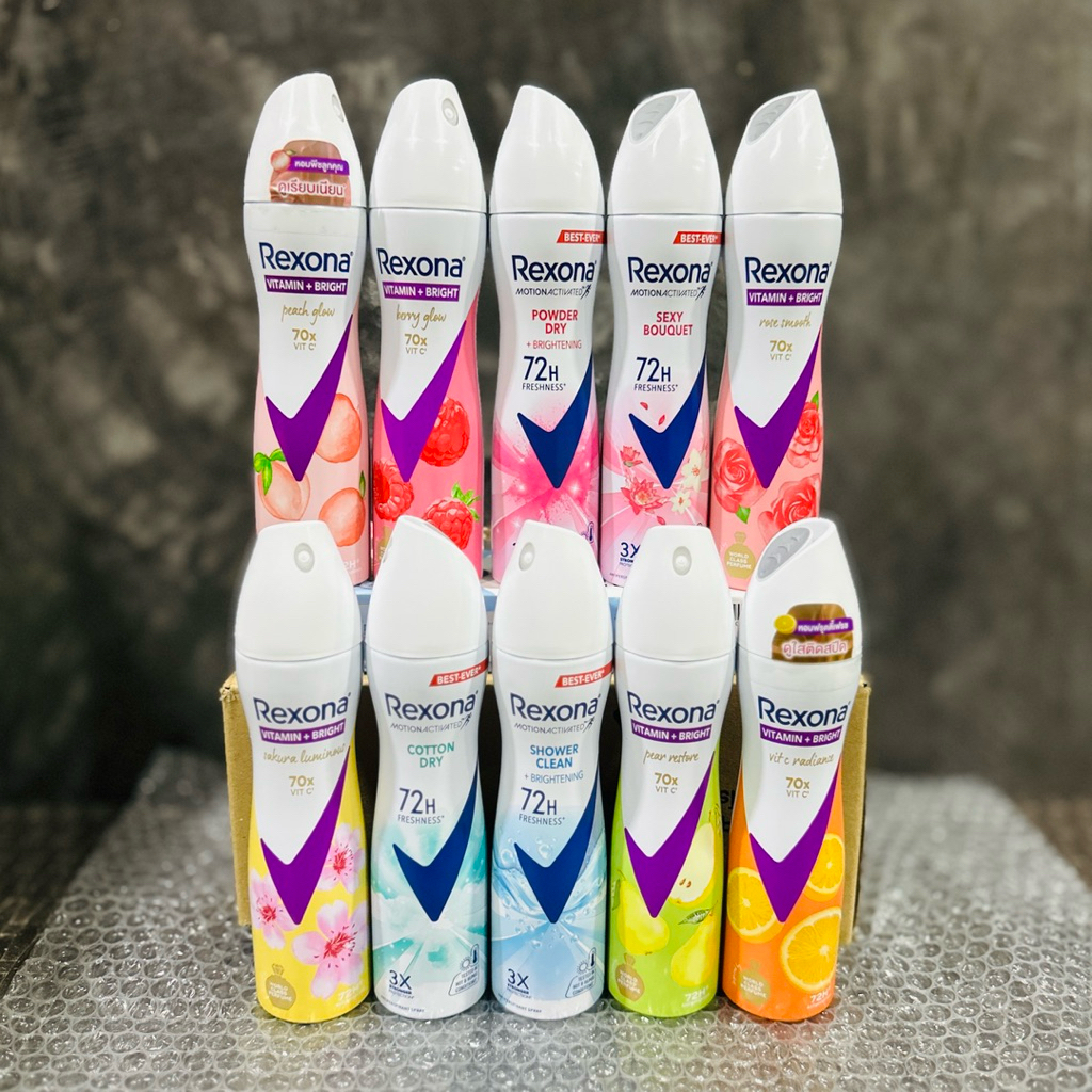 เรโซน่า สเปรย์ระงับกลิ่นกาย 135 มล. Rexona Deodorant Spray 135 ml.