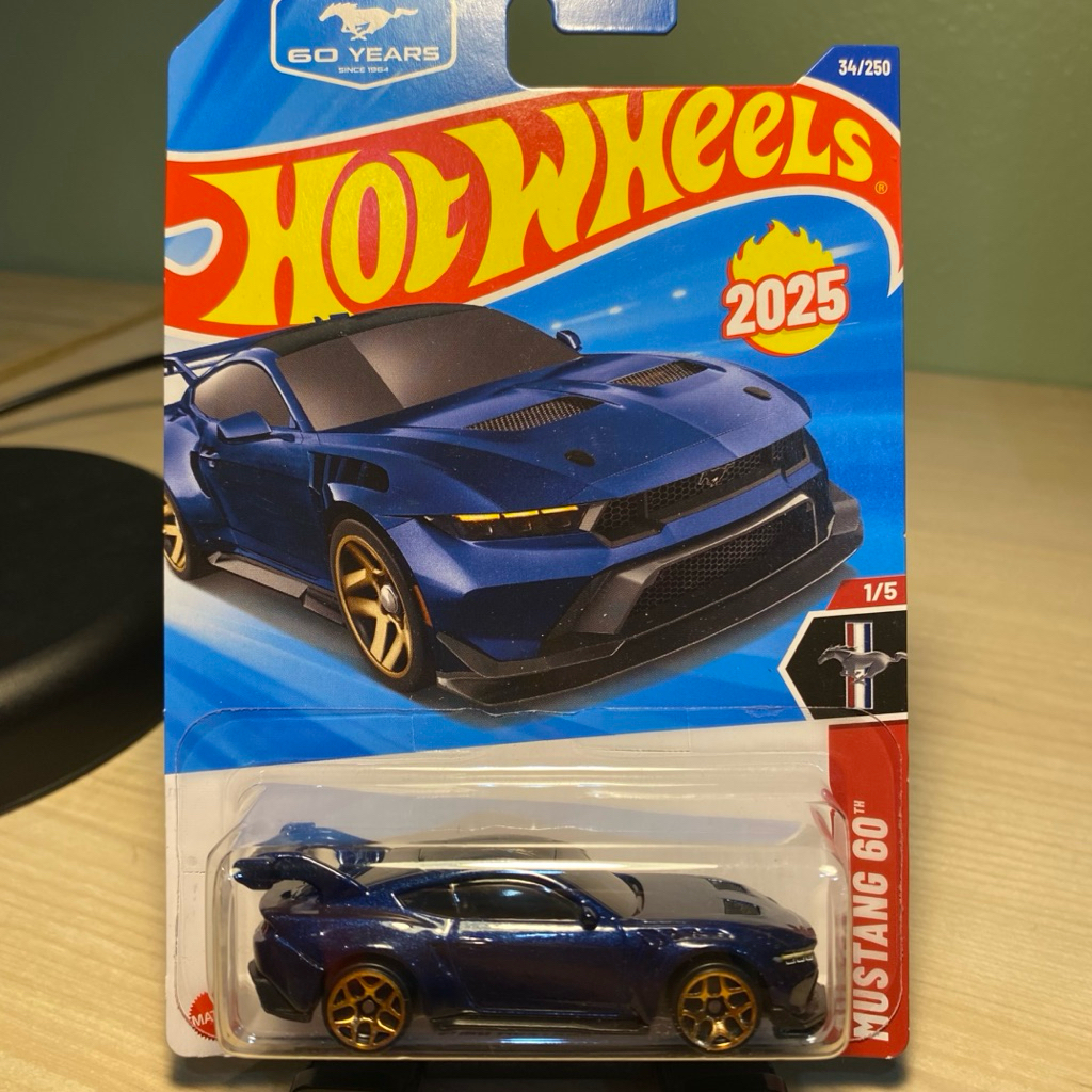Hot wheels Ford Mustang GTD (Dark Blue)