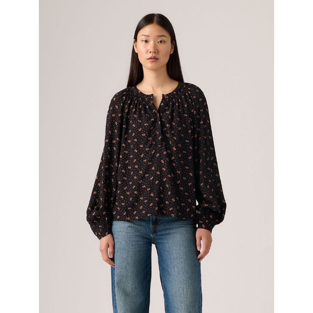 เสื้อเบลาส์ผู้หญิง Levi's® Women's Estelle Long-Sleeve Blouse