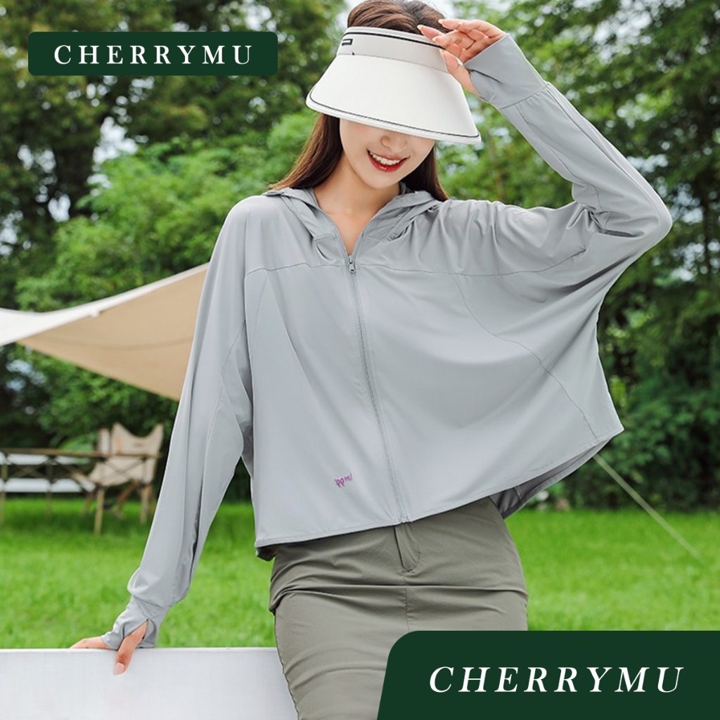 CHERRYMU รุ่น CS206 เสื้อแจ็คเก็ตกันแดด  เสื้อกันแดด ป้องกัน UPF99+