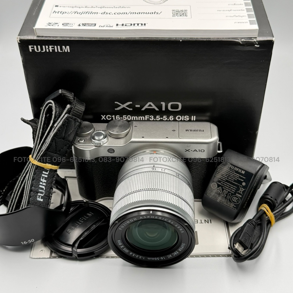 FUJIFILM X-A10 + เลนส์ XC 16-50mm F3.5-5.6 OIS II (Silver)