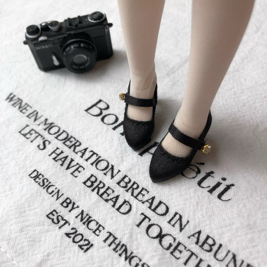 พร้อมส่ง รองเท้าบลายธ์ ob22/24 เรียบหรู (สีดำ)