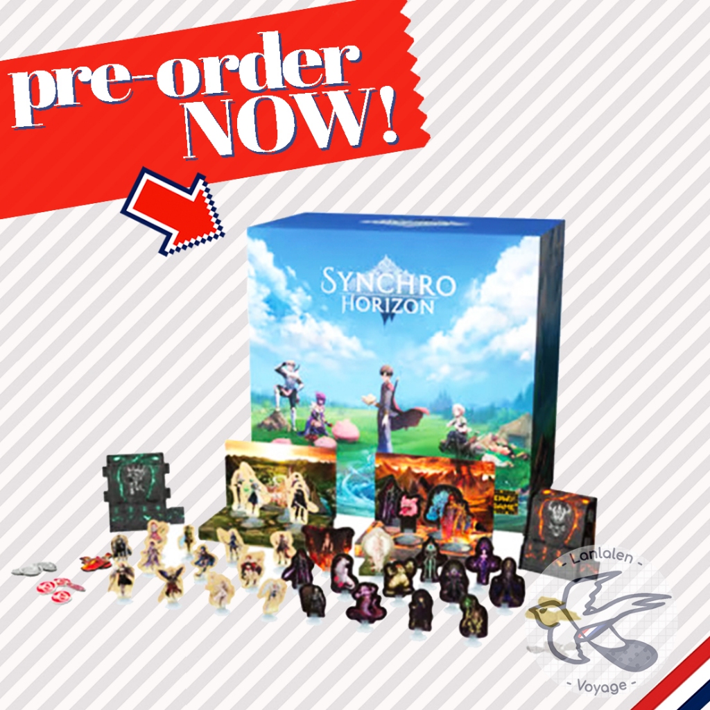 [Pre-Order] Synchro Horizon ภาษาไทย [TH] / ENG ห่อของขวัญฟรี เกมคนไทย ออกแบบโดยคุณ Zemaki [Boardgame