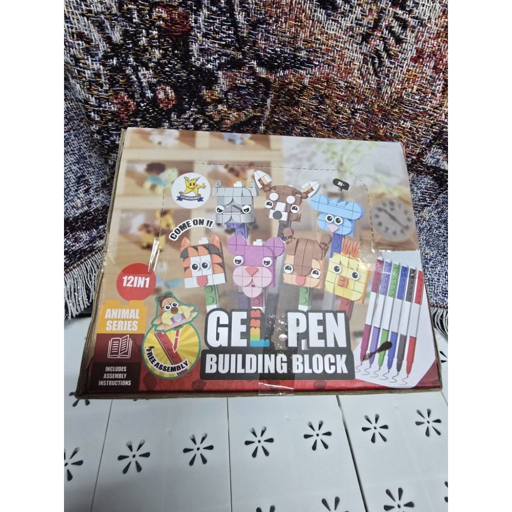 GEL PEN ปากกาต่อเอง เขียนลื่น เขียนสนุก มีให้เลือก 12 แบบค่ะ