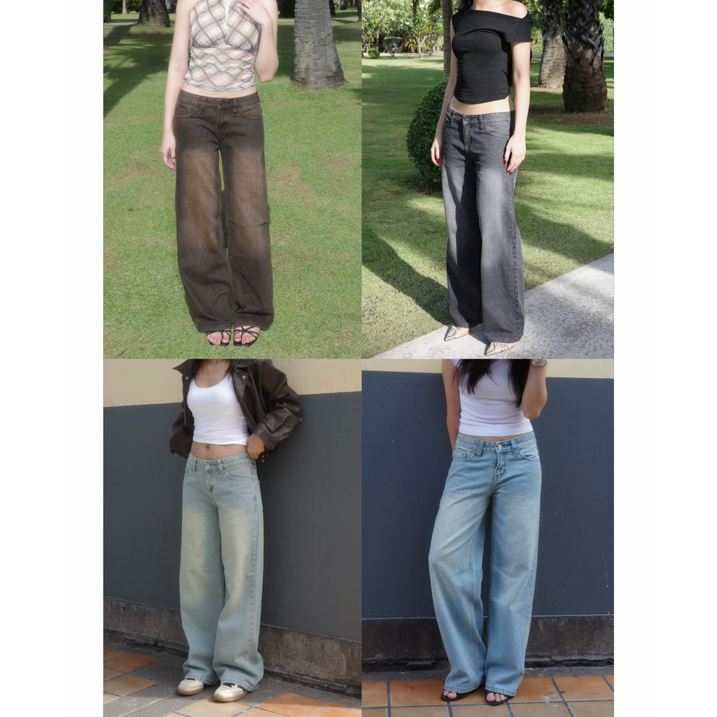 Angelic รุ่น Mamba jeans (กางเกงยีนส์เอวต่ำ)