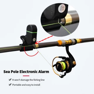 Fishing Alarm bell อุปกรณ์แจ้งเตือนเมื่อปลากินเบ็ด ไฟLED สัญญาณเตือนตกปลาอิเล็กทรอนิกส์