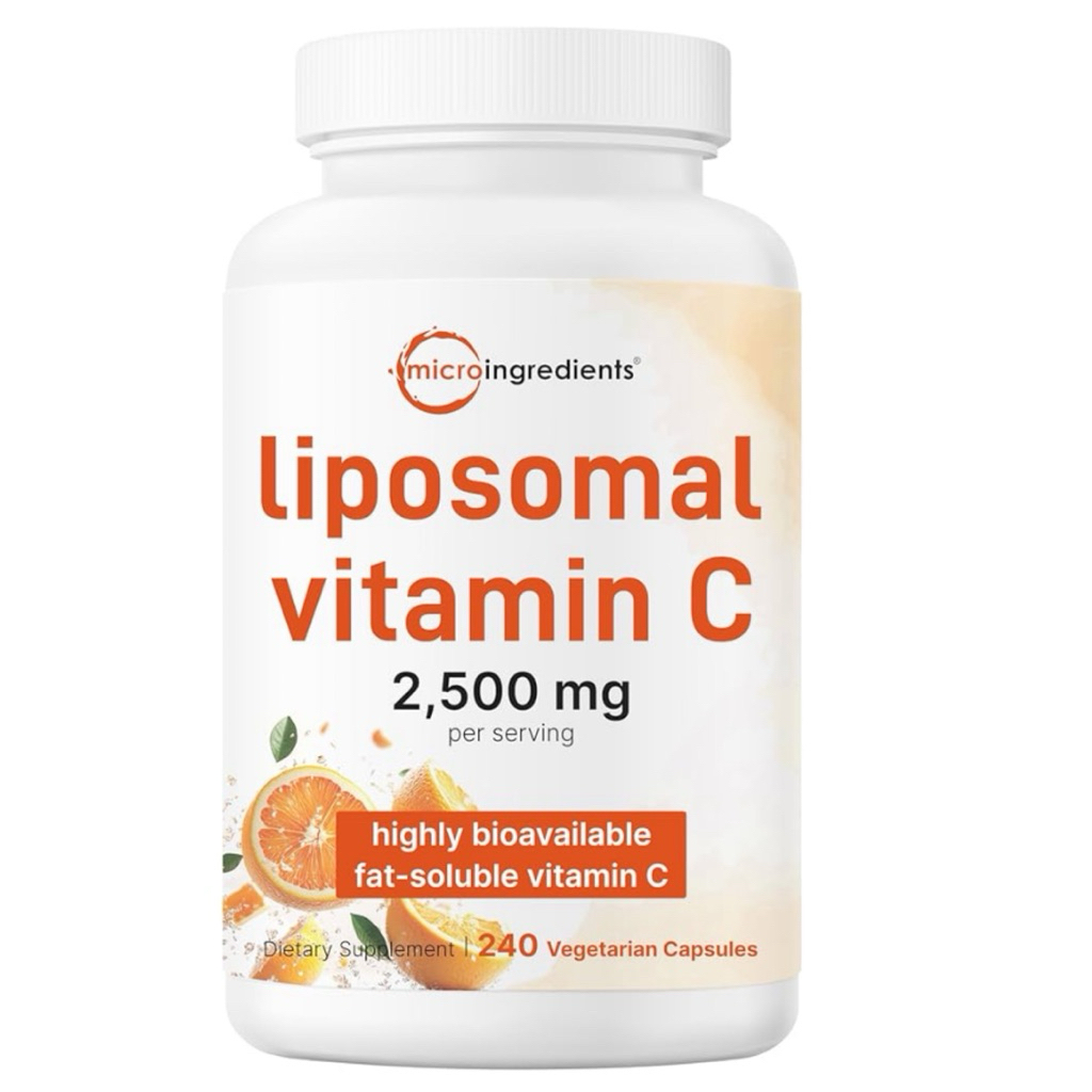 [ MICROINGREDIENTS ]❇️LIPOSOMAL VITAMIN C 2500 MG ( ไลโปโซมอล วิตามิน ซี )( 240 แคปซูล )