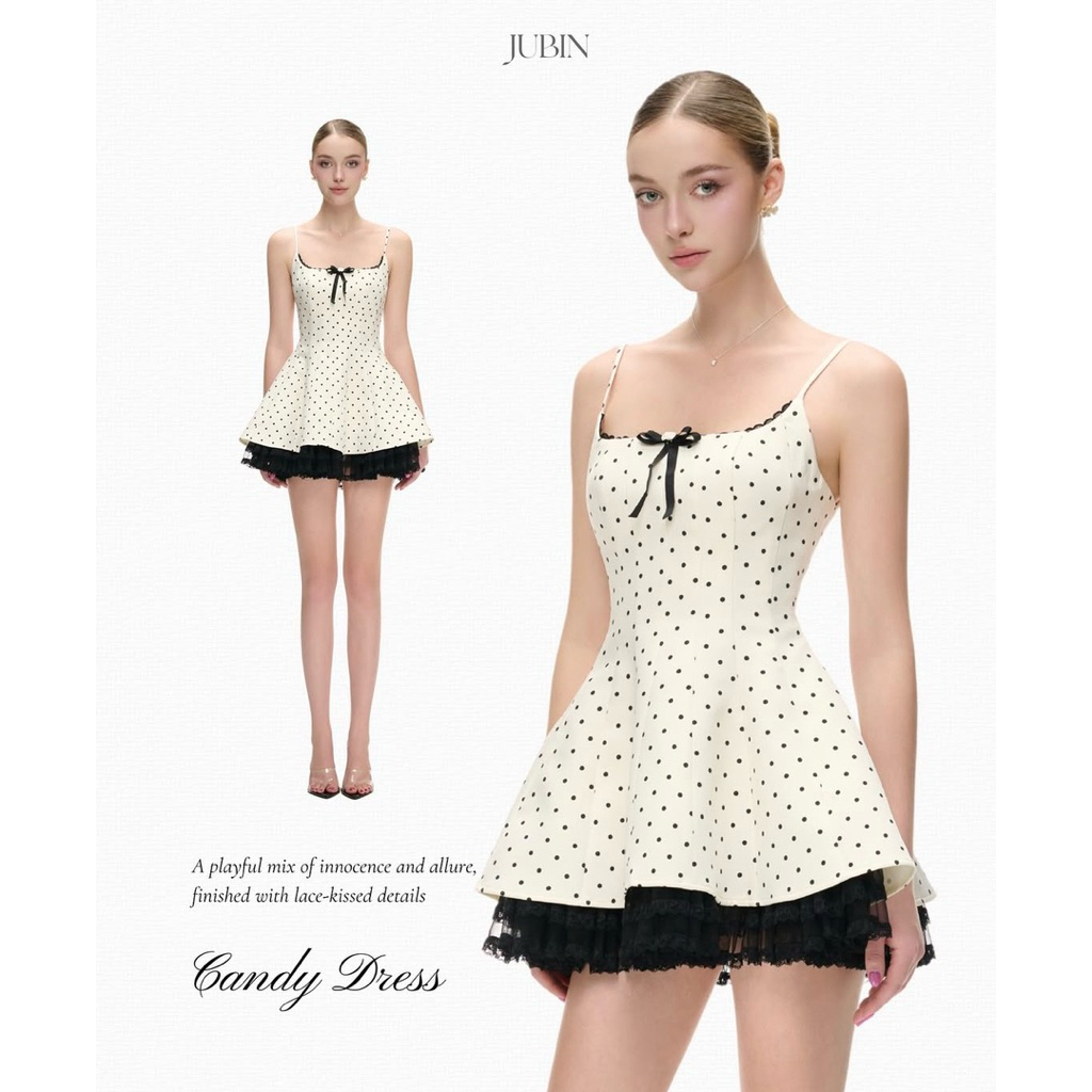Preorder 🇻🇳แบรนด์เวียดนาม Jubin Candy dress